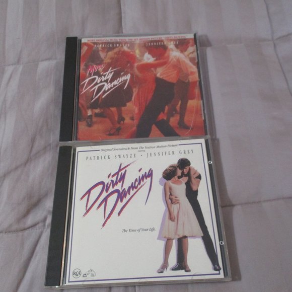 Lot of Two Dirty Dancing and More Dirty Dancing Soundtrack Music CD's & Magazine - Picture 2 of 4